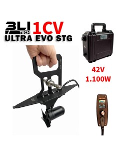 Motor KAYAK EVO Ultra STG PPK 1CV 42V 1100WH Black Edition | 3lithium 2